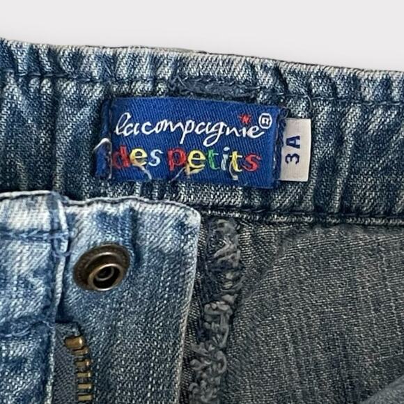 Kids La Compagnie des Petits Denim Shorts Size 3A/3T – Classic & Comfy - Picture 2 of 3